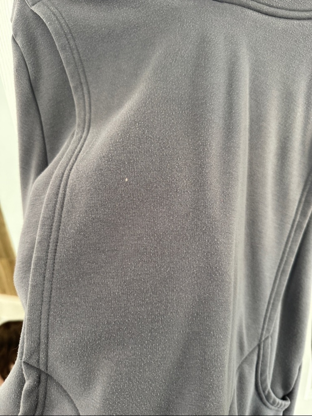 Latched Mama Gray Hooded Sweatshirt - Picture 4 of 5